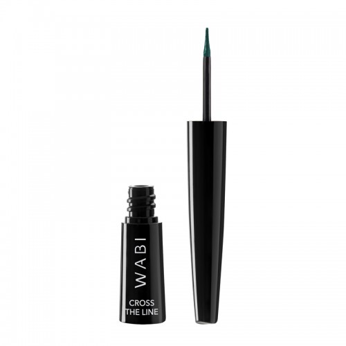 WABI CROSS THE LINE LIQUID EYELINER GREEN 03