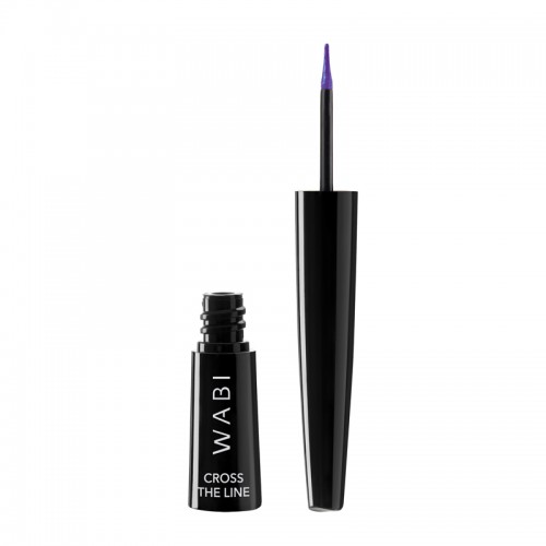 WABI CROSS THE LINE LIQUID EYELINER PURPLE 05